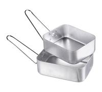 Mil-Tec Britannico Alluminio Anodizzato Kit Pasticcio 2 pz. Grande Piccolo