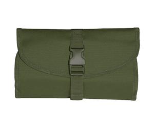Mil-Tec British Militare Pieghevole Borsa Da Toilette Con Gancio Appeso E Mirror