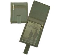 Mil-Tec 15982001-Custodia, Custodia per Blocco notifiche Unisex-Adulto, Oliva, Taglia Unica