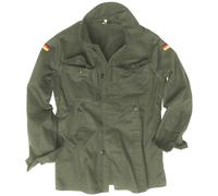 Mil-Tec Bw German Army Tattica Moleskin Hombres Shirt Combat Giacca Militare Di