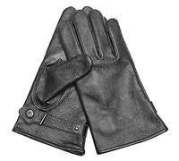 Mil-Tec, BW, Guanti in pelle , Uomo, nero, 8