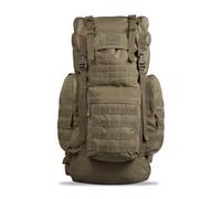 Mil-Tec BW Kampfrucksack Gen.II (65 L) • Zaino tattico militare con sistema MOLLE e protezione antipioggia • Zaino Bundeswehr, zaino da escursionismo, zaino da viaggio per trekking e impiego outdoor