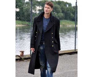 Mil-Tec BW Marine, cappotto 50 male Nero/Oro