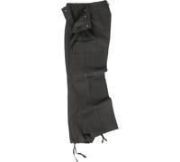 Mil-Tec BW Moleskin Original, pantaloni cargo 52 (9 BW) male Nero