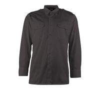 Mil-Tec Camicia da Lavoro a 1/1 Manica T/C. Camicia Classica per Autorità, Sicurezza e associazioni. Robusto Tessuto Twill. Sistema di Spalle con Alette Rimovibili