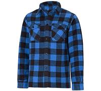 Mil-Tec Lumberjack II, camicia/giacca in tessuto XXL male Nero/Blu