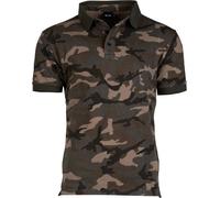 Mil-Tec Camo Pique, polo XL male Woodland