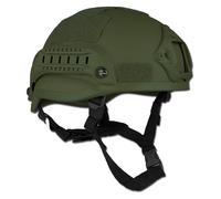 Mil-Tec Casco da combattimento US Me 2002 W/Rail Oliva