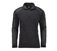 Mil-Tec Chimera camicia da combattimento tattica nera traspirante imbottita