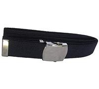 Mil-Tec Cintura per pantaloni US in tela di cotone stile militare Blu Navy 110 cm