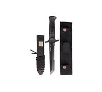 Mil-tec Coltello German Combat Black 2000 Steel 440
