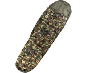 Mil-Tec Commando Camo, sacco a pelo male Woodland