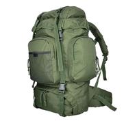 MIL-TEC COMMANDO zaino da trekking 55 L copertura impermeabile verde grande