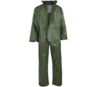 Mil-Tec Tuta antipioggia Weather Protect Impermeabile Uomo S Oliva