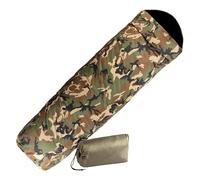 Mil-Tec Copertura modulare per sacco a pelo, laminato a 3 strati, impermeabile, con membrana traspirante e cerniera a 2 vie, copertura per sacco a pelo con sacco per campeggio, trekking e