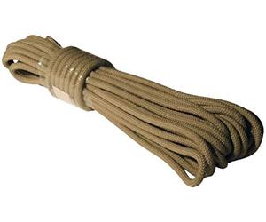 Mil-Tec - Corda Commando 15 m, colore: Nero 7 mm