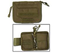 Mil-Tec Custodia Organizer Meldeblock, Colore: Verde Oliva