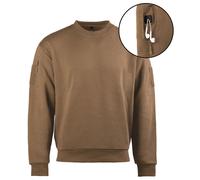 Mil-Tec Felpa Tattica Collo Rotondo Pullover Tattico Esercito Outdoor