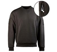 Mil-Tec Felpa tattica girocollo nero, Nero , L