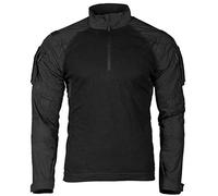 Mil-Tec Tactical Felpa, Nero, XL Unisex-Adulto