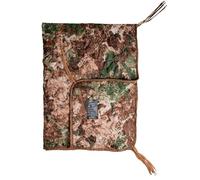 Mil-Tec Fodera per poncho Ripstop, leggera, portatile, durevole, in poliestere, con inserto a poncho versatile, può essere utilizzato come coperta, tappetino, sacco a pelo, borsa per il trasporto