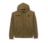 Mil-Tec Tactical, felpa con cappuccio e zip L male Verde Scuro