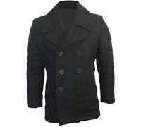 Mil-Tec US Navy Pea, cappotto S male Nero