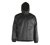 Mil-Tec Giacca impermeabile Quickpack • Giacca impermeabile ultraleggera con sacco • Giacca a vento impermeabile • Giacca compatta per attività all'aria aperta • nero/oliva, S - 3XL, Nero , 3XL