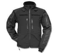 Mil-Tec Softshell Plus, giacca tessile impermeabile 3XL male Nero