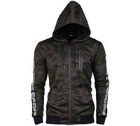Mil-Tec Giacca Sportiva Training con Cappuccio Hoodie mimetica Army