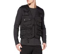 Mil-Tec Maniche Lunghe da Uomo, Nero, Small