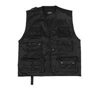 Mil-Tec Hunting/Fishing, gilet 4XL male Nero