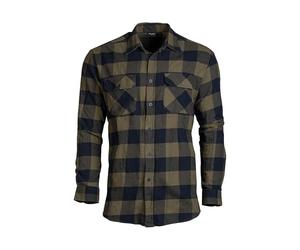 Mil-Tec Hemd-10939001 Camicia Nero/Oliva 902