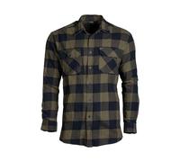 Mil-Tec Lumberjack Summer, camicia XXL male Nero/Oliva