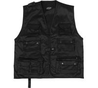 Mil-Tec Hunting/Fishing, gilet XS male Nero