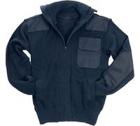 Mil-Tec Knitted, giacca in tessuto 48 male Blu Scuro