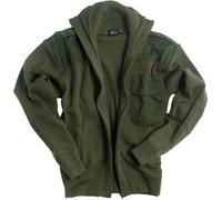 Mil-Tec Knitted, giacca in tessuto 50 male Oliva