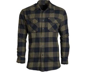 Mil-Tec Lumberjack Summer, camicia XL male Nero/Oliva