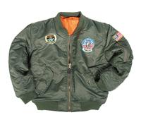 Mil-Tec MA1 Giacca Bomber Bambino Nylon Invernale Militare