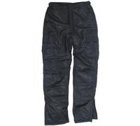 Mil-Tec MA1 Thermohose in Nylon Nero, Invernale, Felpato, S-3XL