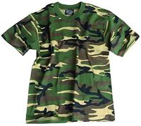 Mil-Tec Military, maglietta bambini L male Woodland