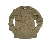 Mil-Tec Military, t-shirt manica lunga L male Oliva