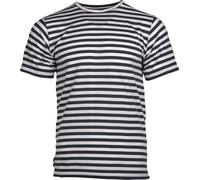 Mil-Tec Marine, maglietta 3XL male Blu Scuro/Bianco