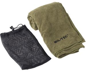 Mil-Tec Microfiber, asciugamano 120 x 60 cm male Oliva
