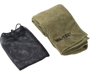 Mil-Tec Microfiber, asciugamano 80 x 40 cm male Oliva
