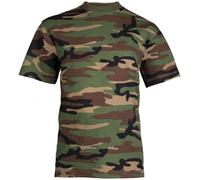 Mil-Tec Military, maglietta bambini S male Woodland