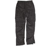 Mil-Tec Miltec - Pantaloni Ma1® Us in Nylon Termico, Colore: Nero 903