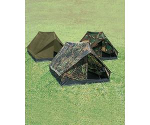 Mil-Tec Mini-Pack Super, tenda 2 persone male Camo (Flecktarn)