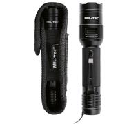 Mil-Tec Mini Torcia Ricaricabile LED Torcia Da Esterno Batteria USB