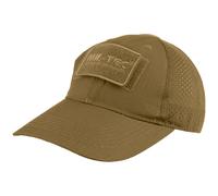 Mil-Tec Net Baseball Cap Ripstop Esercito Combattimento Leggero Scuro Coyote